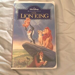 Lion King from Walt Disney. Pristine vhs